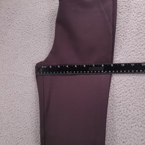 QUINCE Pants Size SMALL Gray Ponte Straight Leg Mid Rise w/ 26" Inseam - Picture 9 of 11